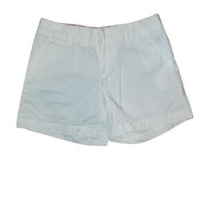 Tommy Hilfiger Women's 00 100% Cotton 5" White Hollwood Chino short